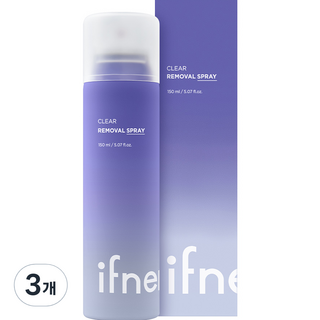 이프너리 클리어 제모 스프레이, 150ml, 3개