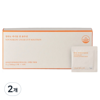 영라뉴 싸이클컷솔루션 돌외잎 액티포닌, 14회분, 2개