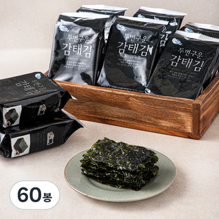 예맛 두 번 구운 감태김 도시락, 60봉, 4g