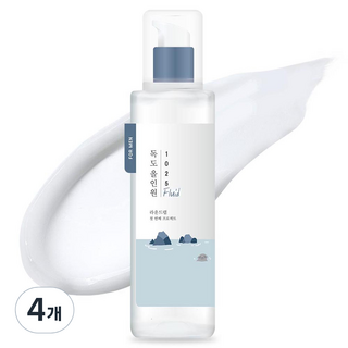 라운드랩 포 맨 1025 독도 올인원 플루이드, 200ml, 4개