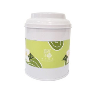 無藏茗茶 茉莉冷香綠茶三角茶包, 茶湯碧綠, 茉莉花清香, 立體茶袋, 3g, 10包, 1罐