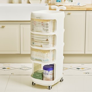 아가짱 아기 트롤리 기저귀 정리함 라이트, 기저귀정리함