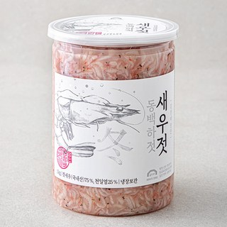 전통식품 인증 김정배명인 동백하젓, 1kg, 1개