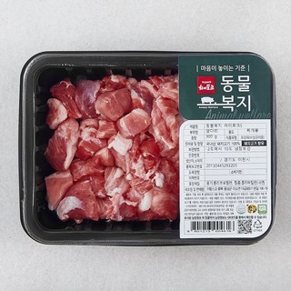 하이포크 동물복지 인증 한돈 앞다리 찌개용 (냉장), 300g, 1개