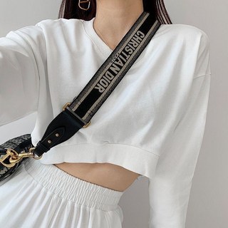 Moneta 女式寬鬆 Real Crop T 卹