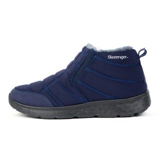 Slazenger 休閒保暖素色刷毛羽絨中筒靴 156-10N