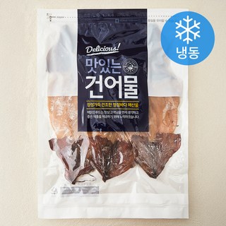 해맑은푸드 부드러운 마른오징어 (냉동), 900g(특왕대, 5미), 1개