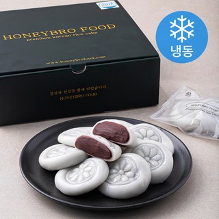 허니브로푸드 앙꼬절편 오리지널 (냉동), 50g, 20개입, 1박스