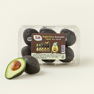 돌 Right Now 바로먹는 후숙 아보카도, 1kg(5~7개입), 1개