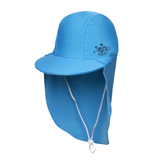 어린이를 위한 아이스샌드 플랩캡 아기수영모자