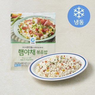 청정원 햄야채 볶음밥 2인분 (냉동), 400g, 1개