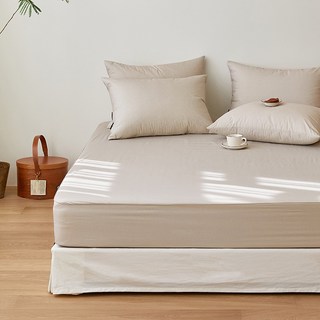 Maatila M2系列 床包 燕麥色 Q(150*200*30cm) 1入, Q 150*200*30cm