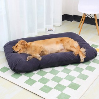 PASTEL PET 寵物加厚燈芯絨坐墊, 1個, 炭灰色
