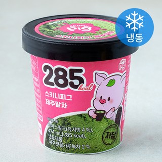 스키니피그 제주말차 컵 아이스밀크 (냉동), 1개, 1개입, 474ml