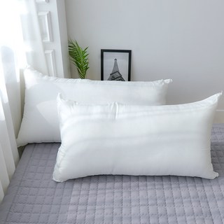 Magic Bed 超大靠墊纖維棉枕芯, 白色的