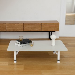 트리팜 LPM 샤르망 라운드 높이조절 접이식 테이블, 무광 솔트라이크 그레이, 1200 x 720 x 295~405 mm 좌식테이블접이식