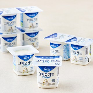 매일바이오 그릭요거트 Delight 플레인 8개입, 80g, 1개
