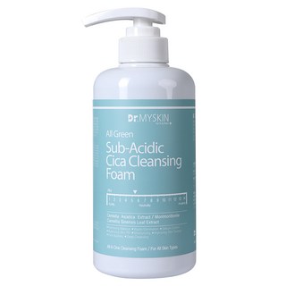 닥터마이스킨 올 그린 약산성 시카 클렌징 폼, 500ml, 1개