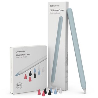 신지모루 슬림 애플펜슬 프로 2세대 실리콘 커버