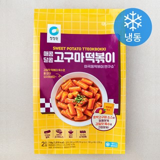 청정원 매콤달콤 고구마 떡볶이 (냉동), 710g, 1개