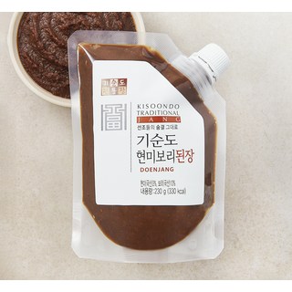 기순도 전통 장, 현미 보리 된장 230g – 1개 기순도 전통 장, 현미 보리 된장 230g – 1개