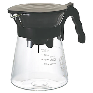 HARIO 好璃奧 V60冷熱兩用咖啡壺, 18.5 x 12.7 x 17.6cm, 700ml, 1個