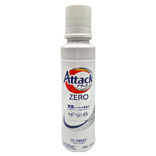 Attack 一匙靈 zero 洗衣精, 超濃縮, 580g, 日本製造, 1瓶