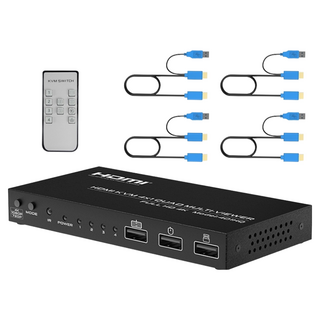 Neon 台灣霓虹 4K x 2K HDMI四分割器帶KVM,4x1 QUAD Multi-Viewer, 1個
