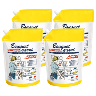 BOUQUET GARNI 環保1級檸檬蔬果碗盤洗潔精補充包 2.1公升 2包, 2.1L, 4包