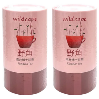 wild cape 野角 南非博士紅茶, 50公克x2袋 (2.5公克x40茶包), 無咖啡因, 2.5g, 40入, 2罐