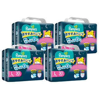 Pampers 幫寶適 原廠公司貨 巧虎安睡褲/拉拉褲/尿布, L, 120片