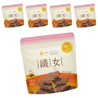 The Chala 蕎拉燕麥 纖女燕麥脆片,巧克力麥芽,膳食纖維, 150g, 5包