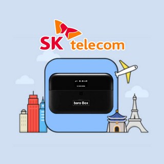 [미국] 미국 포켓와이파이 SKT바로박스 데이터 무제한 SK로밍부스 공항수령