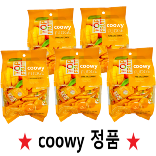 탑후르츠 퍼지망고향 젤리, 320g, 5개 망고젤리