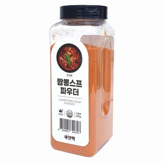 새마원 쿡앤딱 짬뽕스프 분말 650g 얼큰한 진한 국물 파우더 가루 라면, 1개
