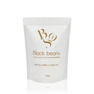 블랙빈스 beans 블렌드 500g 단품, 1개, 모카포트