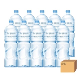 동원 샘물 무라벨, 2L, 10개