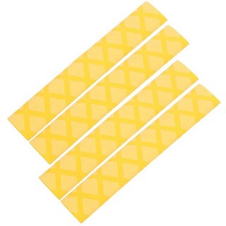 미끄럼 방지 슬리브 드럼 스틱 커버 테이프 조사 교차 결합 폴리에틸렌 보호대, 1개, 4. Yellow16.5x1.8cm