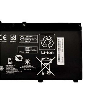 HP Light and Shadow Elf 3/4/5 TPN-Q211 Q193 Q194C133SR03XL 배터리에 적합, 1개, 블랙 SR04 4코어 4550mAh
