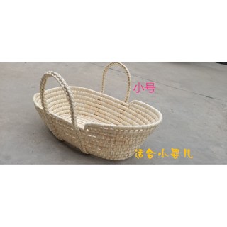 아기요람 아기바구니 신생아침대 유아침대 셀프촬영 라탄 90cm 이동 이동식 순백의 요람, 스몰밴드50*30, 1개