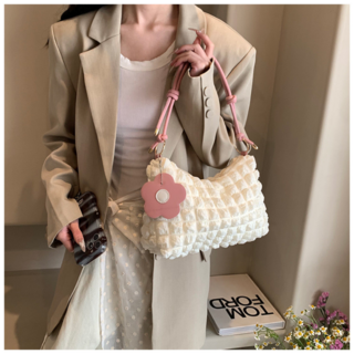 더풀룸 미니 퀄팅 크로스백 구름 가방