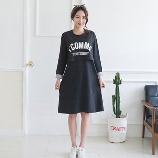 긴팔 수유 COM소매
