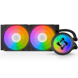 이엠텍 레드빗 ICE 240 RGB CPU 수랭 쿨러