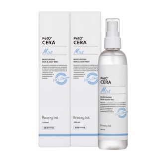 페토세라 반려동물 저자극 보습 피부 미스트 러블리블라썸향, 150ml, 2개