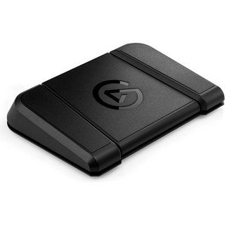 Elgato Stream Deck Pedal 핸즈프리 스튜디오 컨트롤러 3개 매크로 풋스위치 OBS 트위치 유튜브 Mac PC 호환 블랙