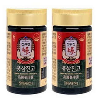 정관장 홍삼진고 + 쇼핑백, 250g, 2개