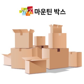 마운틴 택배박스 신규사이즈, 0071-1호 A형B골 400*270*320, 50개