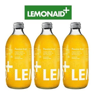 레몬에이드 플러스 패션후르츠 330ml x 12병 카페 탄산 음료, 12개