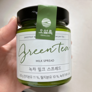 오설록 녹차 밀크 스프레드, 200g, 16개