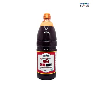 청우 더진한 쭈낙볶음양념 쭈꾸미 낙지 볶음소스, 2.1kg, 2개